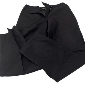 Harve Benard dress pants. Black. Size 8. 100% wool.